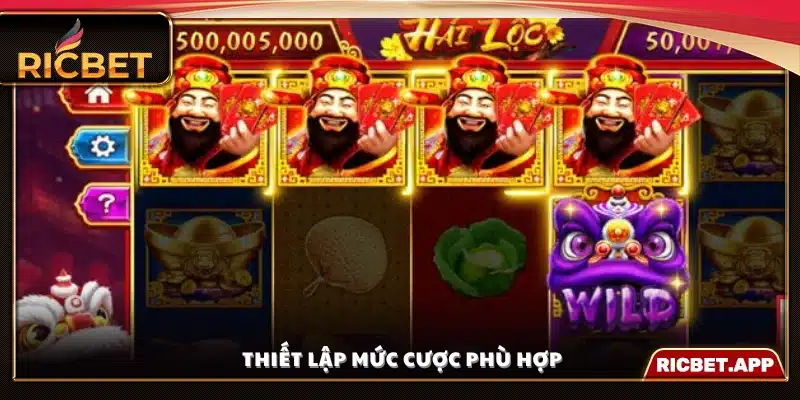 Hướng dẫn chọn mức cược hợp lý 